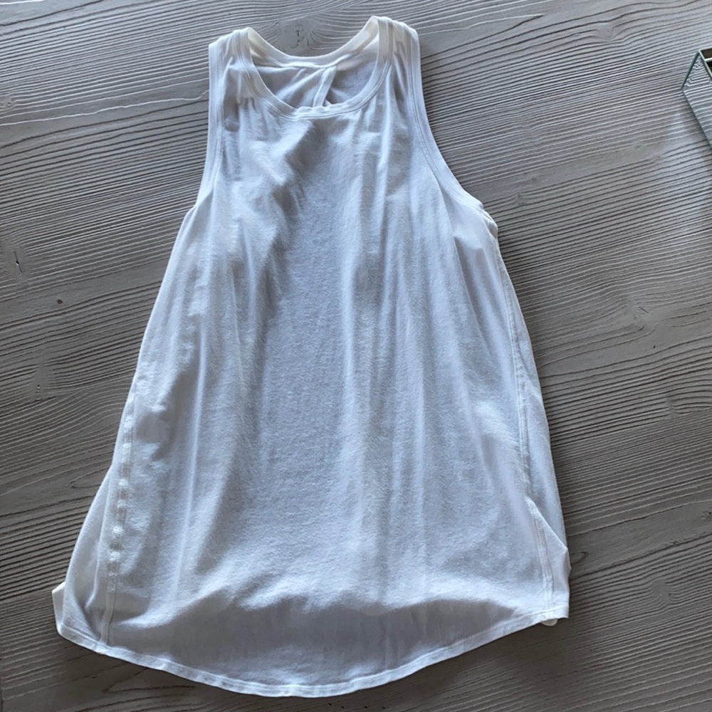 Lululemon cotton tie back tank